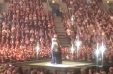 There was a mortifying proposal rejection on stage at Adele in Belfast last night