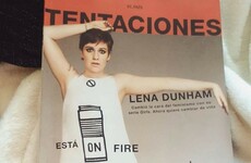 Lena Dunham called out a magazine for Photoshopping her on its front cover