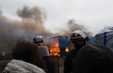 Chaos breaks out as French police try and force refugees out of 'Jungle' camp
