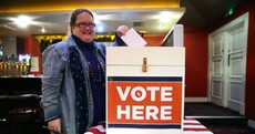 People are voting in the US Democratic primaries this evening... in Dublin