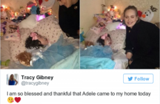 Adele surprised a seriously ill fan in Belfast last night... it's The Dredge
