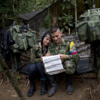 The rebels sleeping with weapons and falling in love in Colombia's jungle