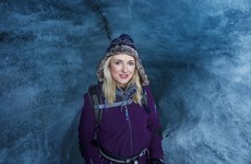 Pictures: this amazing Irish cancer survivor has conquered a huge Icelandic glacier... on crutches