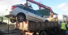 This truck was spotted by gardaí in Limerick today