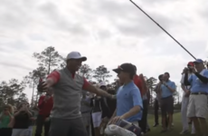 11-year-old hits a hole-in-one in front of Tiger Woods on inaugural tee shot at his new course