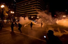 In photos: Riot police clash with Occupy Oakland protesters