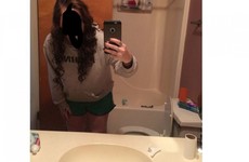 This girl accidentally sent a selfie to her family with a couple of dildos in the background
