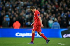 Big blow to Liverpool's European ambitions as Lucas to miss vital month of fixtures