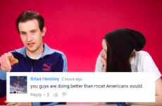 Irish people tried to identify the fifty states, and Americans were so impressed