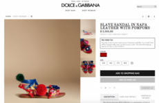 Dolce & Gabbana are in bother for naming a shoe the 'slave sandal'