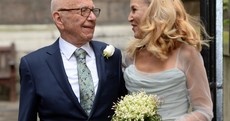 Going to the chapel: Stars come out for the glitzy Murdoch-Hall wedding