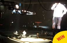 Adele brought the two Irish lads who covered her tunes on stage last night