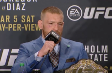 What now? Beaten McGregor says next fight will be featherweight title defence