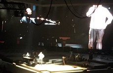 Adele brought the two Irish lads who covered her tunes on stage last night