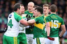 Two red, six yellow and two black cards as Kerry defeat Donegal in bruising Tralee clash