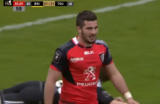 Toulouse's last-minute conversion was blocked down in front of the posts and it cost them the win