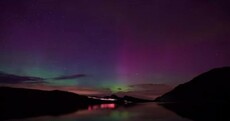 WATCH: The Northern Lights paid a spectacular visit to Ireland last night