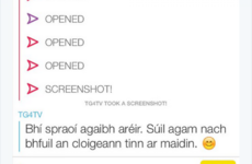 This Irish girl got a Snapchat reply from TG4 that sums up the morning after fear