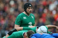 Tommy O'Donnell only absentee from 34-strong Ireland training