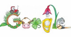 This is what Google has chosen to be its 1916 Easter Commemoration Doodle