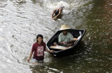 In photos: Bangkok residents flee rising floodwater
