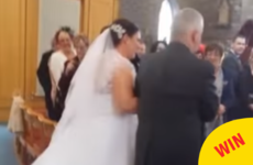 This little Irish boy found a way to completely steal the show at his aunt's wedding