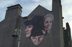 This amazing mural of 1916 women just appeared in Dublin city centre