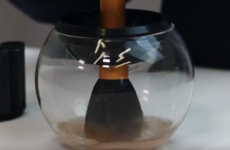 This game changer promises to wash and dry your makeup brushes in 30 seconds