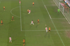 David Meyler's horrible pass gifted Arsenal the lead in tonight's FA Cup replay