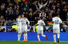 Second half Ronaldo and Rodriguez strikes send Real Madrid past Roma