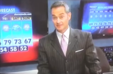 This weatherman's terrible attempt at a sex joke will make you do a full-body cringe