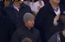 Denis Irwin (and two lesser Man United legends) are in the away end in Anfield tonight