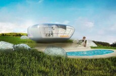 Inside the futuristic pop-up home that can be set up anywhere