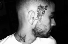 Zayn Malik got a tattoo on his face and we need to have words with him