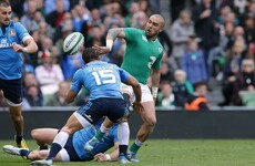 Flickers of sunshine rugby as Ireland end winless run with nine-try demolition of Italy