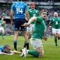 Jamie Heaslip scored a contender for try of the championship today