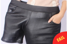 This company is advertising plus-size shorts in the most ridiculous way