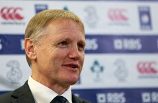 Joe Schmidt glad to see Ireland open up