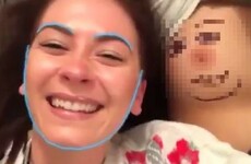 These gals successfully attempted a boob face swap, and it's slightly horrifying