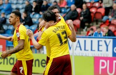 Goal from Ireland's Stephen Ward helps Burnley go step closer to Premier League