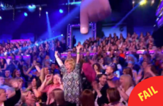 A woman absolutely mortified herself on Saturday Night Takeaway last night