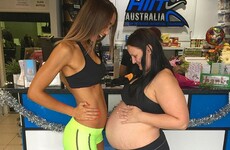 This photo is going viral for showing how pregnancy looks different for every woman