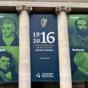 Poll: What do you make of the controversial 1916 banner at College Green?