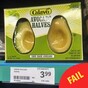 People are freaking out over these pre-peeled avocados for sale in a supermarket