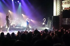 Singer Grimes got 'electrocuted' on stage in Dublin's Olympia Theatre last night