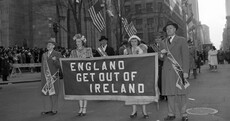 Here's what the St Patrick's Day parade looked like in the US as far back as the 1940s