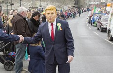Donald Trump was the main man at the parades this year