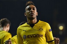 Aubameyang on the double as Spurs bow out with a whimper