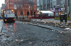 The morning after: This is what Temple Bar looked like first thing today