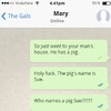 This is definitely what the girl from the Vodafone pig ad would text her mates